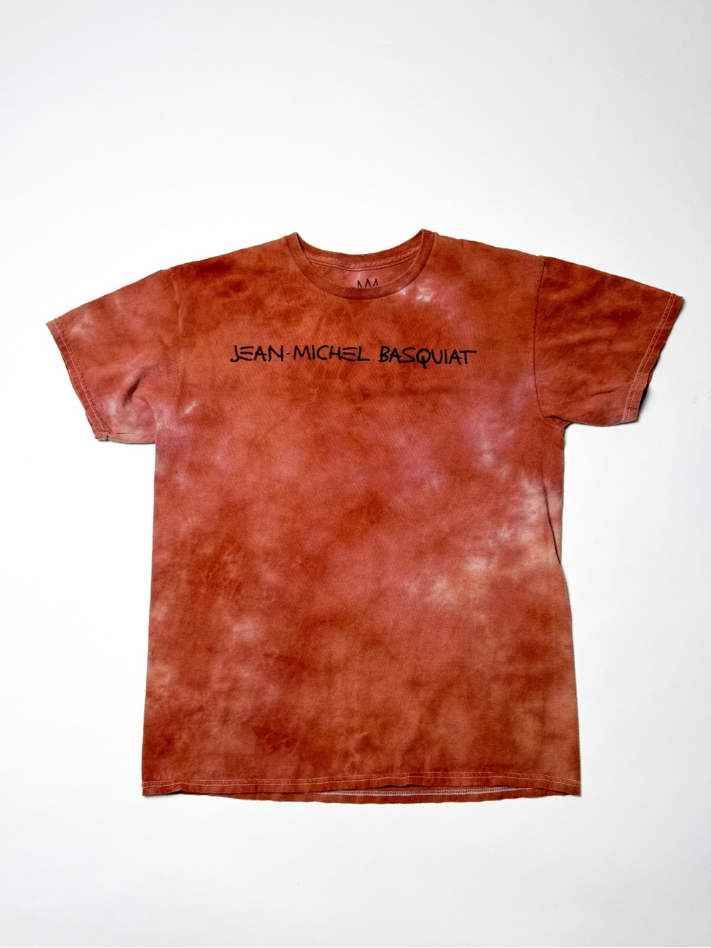 Jean-Michel Basquiat Pez Dispenser Rust Tie Dye Graphic Tee M
